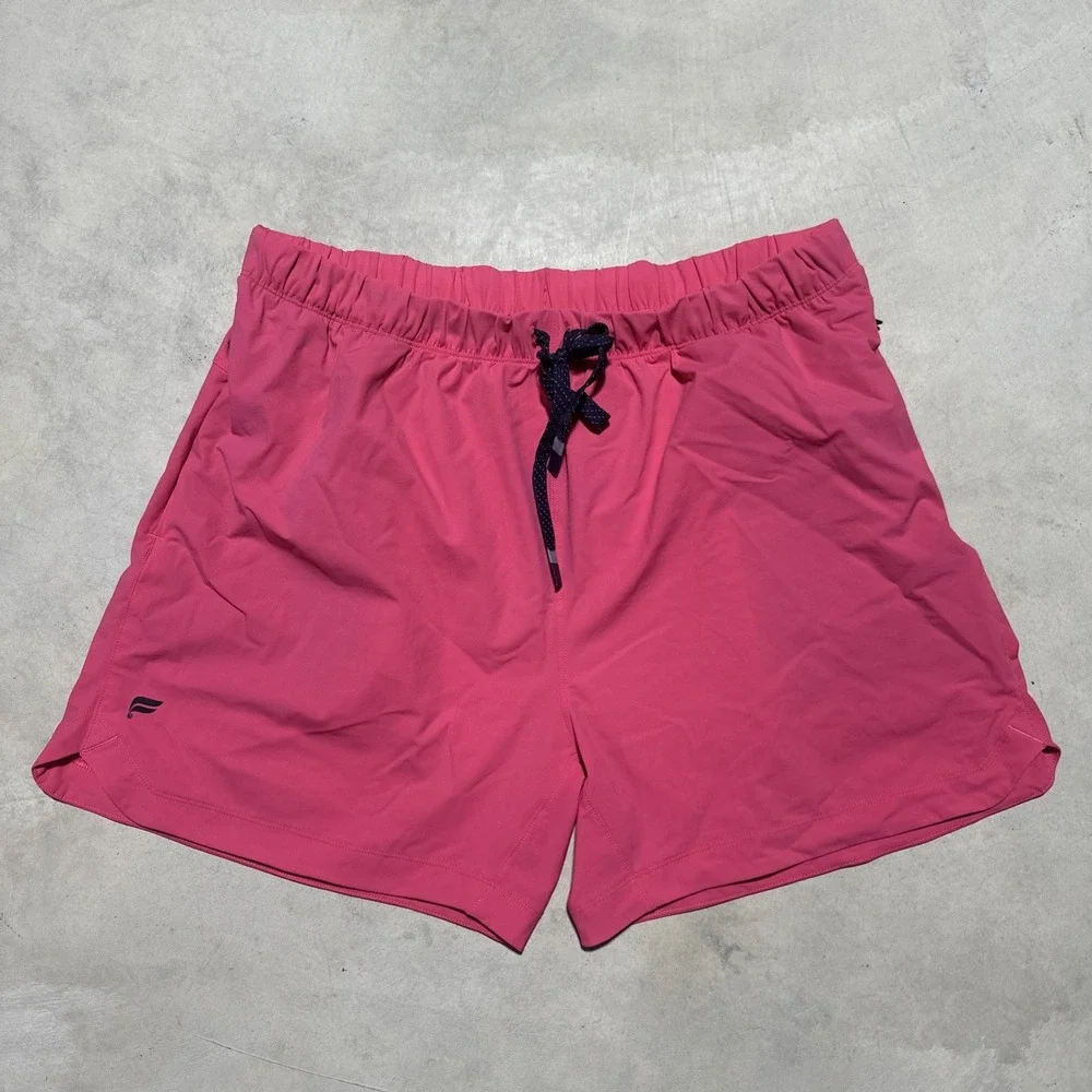 Fabletics Shorts Men's Extra Large Salmon Pink The One Short 5